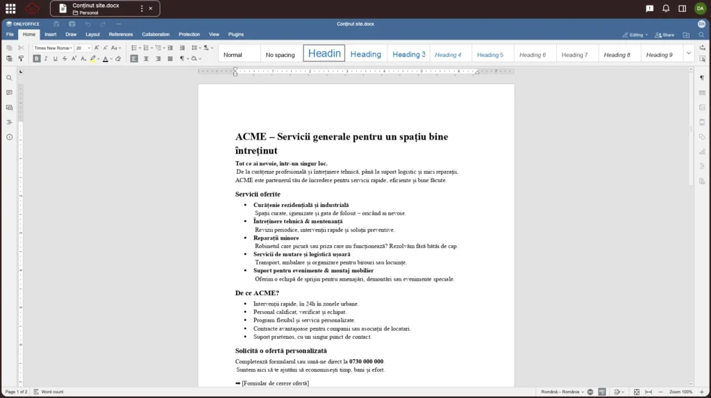 AITY OpenDocument